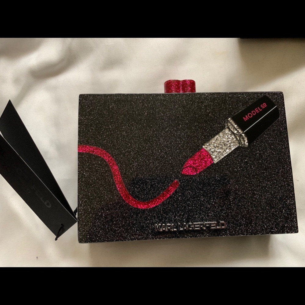 NEW ARRIVAL ♥️ Karl Lagerfeld for Modelco Clutch - Picture 2 of 5